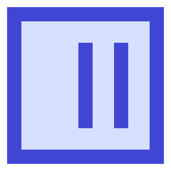 Align Two Right Square Icon from Sharp Duo Set