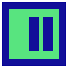 Align Two Right Square Icon from Sharp Pop Set