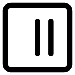 Align Two Right Square Icon from Core Line Set