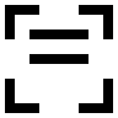 Align Two Top Frame Icon from Sharp Line Set