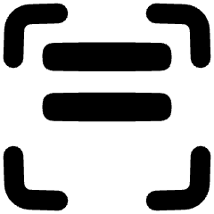 Align Two Top Frame Icon from Plump Remix Set