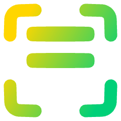 Align Two Top Frame Icon from Plump Gradient Set