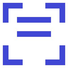 Align Two Top Frame Icon from Sharp Duo Set