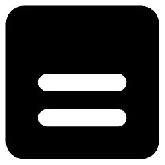 Align Two Top Square Icon from Core Solid Set