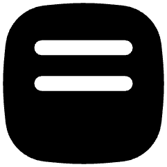 Align Two Top Square Icon from Flex Solid Set