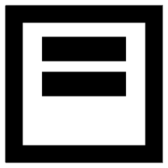 Align Two Top Square Icon from Sharp Remix Set