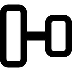 Align Vertical Center 1 Icon from Core Remix Set