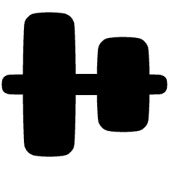 Align Vertical Center 1 Icon from Plump Solid Set