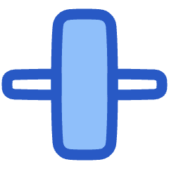 Align Vertical Center 2 Icon from Plump Duo Set