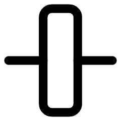 Align Vertical Center 2 Icon from Core Line Set