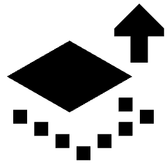 Bring Forward Icon from Sharp Remix Set