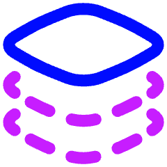 Bring To Front Icon from Flex Neon Set