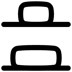 Distribute Bottom Icon from Flex Line Set