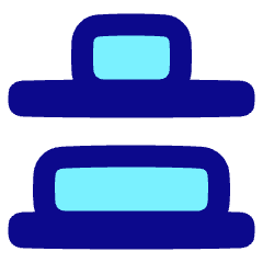 Distribute Bottom Icon from Plump Pop Set