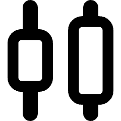 Distribute Center Horizontal Icon from Core Remix Set