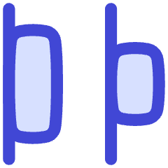 Distribute Left Icon from Flex Duo Set