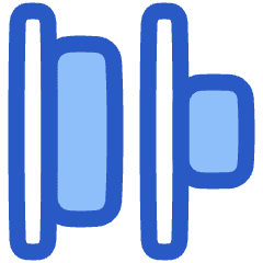 Distribute Left Icon from Plump Duo Set