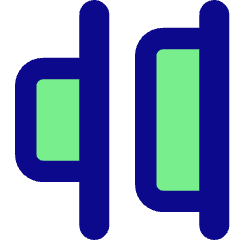 Distribute Right Icon from Core Pop Set