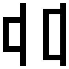 Distribute Right Icon from Sharp Line Set