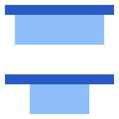 Distribute Top Icon from Sharp Flat Set