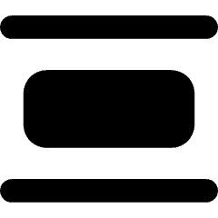 Distribute Vertical Icon from Core Solid Set