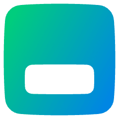 Align Object Bottom Icon from Plump Gradient Set