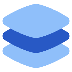 Layers 1 Icon from Plump Flat Set
