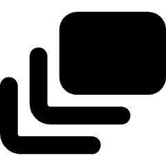 Layers 2 Icon from Core Solid Set