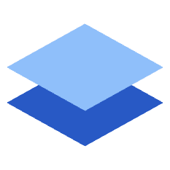 Layers Platforms Icon from Sharp Flat Set