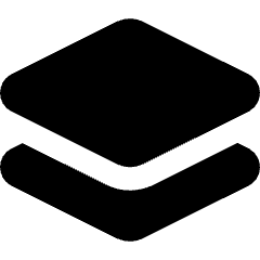 Layers Platforms Icon from Core Solid Set