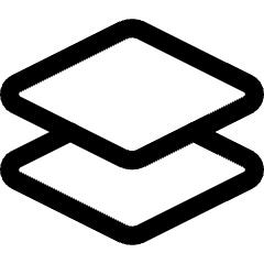 Layers Platforms Icon from Core Line Set