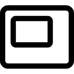Magnification Large Maxzimize Icon from Core Line Set