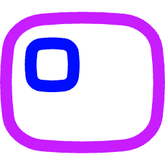 Magnification Small Minimize Icon from Flex Neon Set