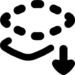 Send Backward Icon from Flex Remix Set