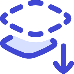 Send Backward Icon from Flex Duo Set