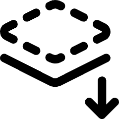 Send Backward Icon from Core Line Set