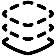 Send To Back Icon from Plump Line Set