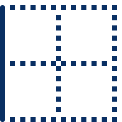 Border Left Icon from Cyber Line Set