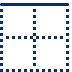 Border Top Icon from Cyber Duotone Set