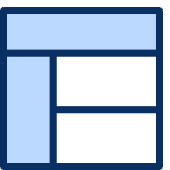 Layout 11 Icon from Cyber Duotone Set