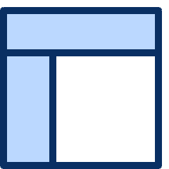 Layout 7 Icon from Cyber Duotone Set