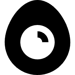 Allergens Egg Icon from Sharp Solid Set