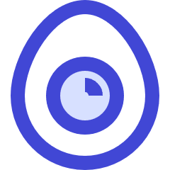 Allergens Egg Icon from Sharp Duo Set