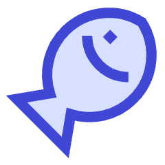 Allergens Fish Icon from Sharp Duo Set