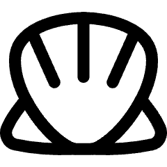 Allergens Moluscs Icon from Flex Line Set