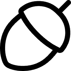 Allergens Nuts Icon from Flex Line Set