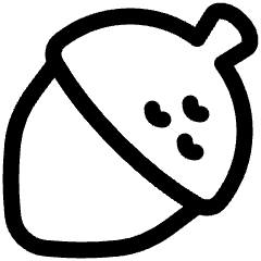 Allergens Nuts Icon from Plump Line Set