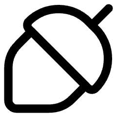 Allergens Nuts Icon from Core Line Set