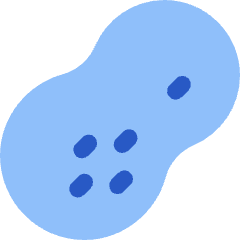 Allergens Peanut Icon from Flex Flat Set