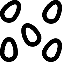 Allergens Sesame Icon from Flex Line Set